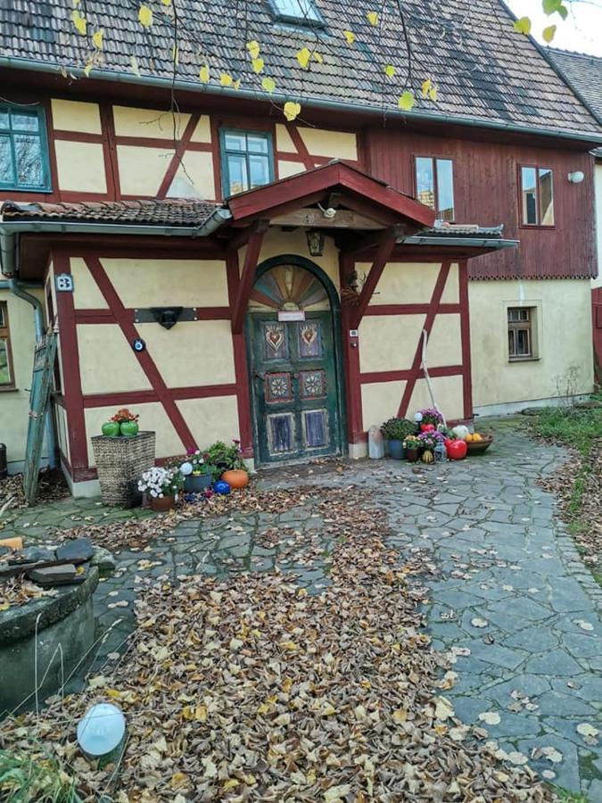 Appel-Ranch Apartman Bockelwitz Kültér fotó