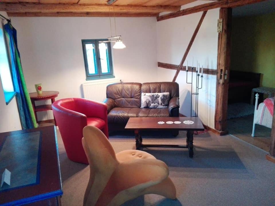 Appel-Ranch Apartman Bockelwitz Kültér fotó