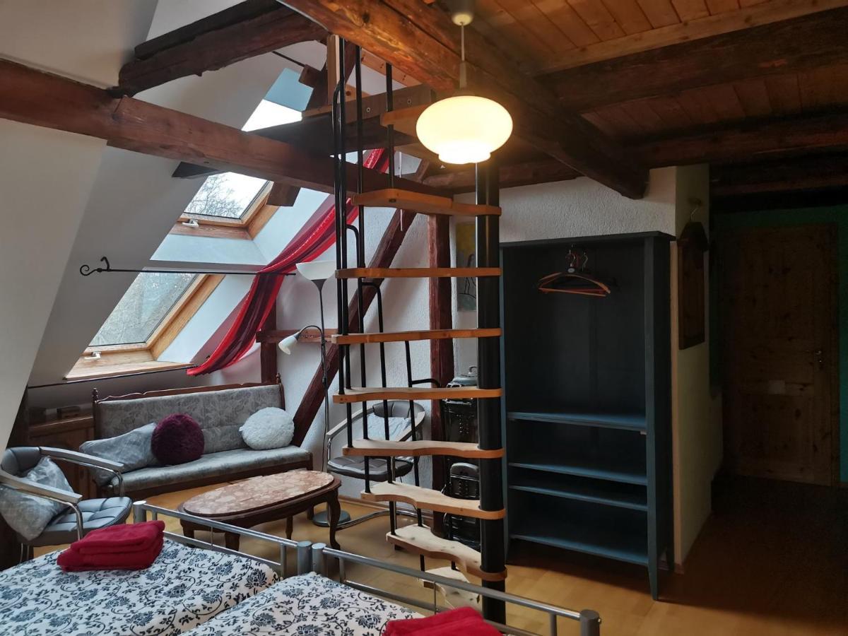Appel-Ranch Apartman Bockelwitz Kültér fotó