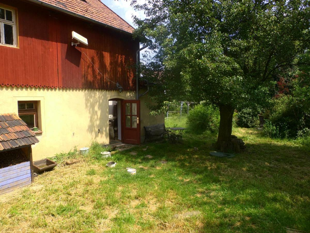 Appel-Ranch Apartman Bockelwitz Kültér fotó