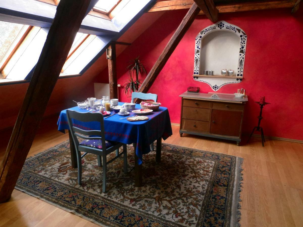 Appel-Ranch Apartman Bockelwitz Kültér fotó